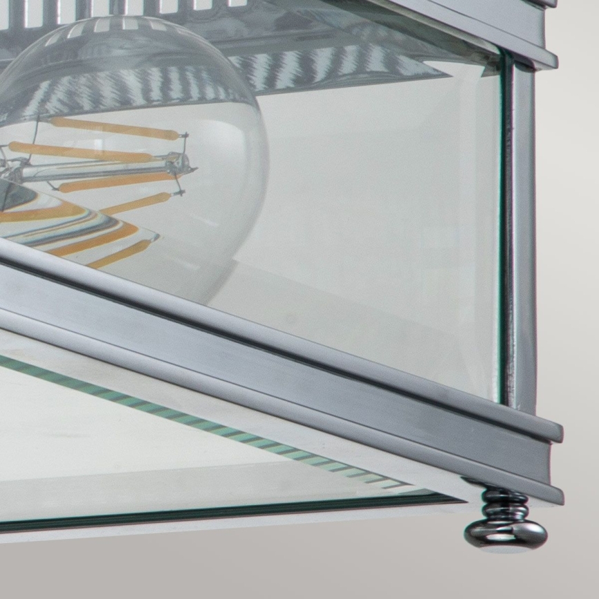 Elstead - Zewnętrzna lampa sufitowa HOLBORN 2xE27/60W/230V IP44 chrom błyszczący