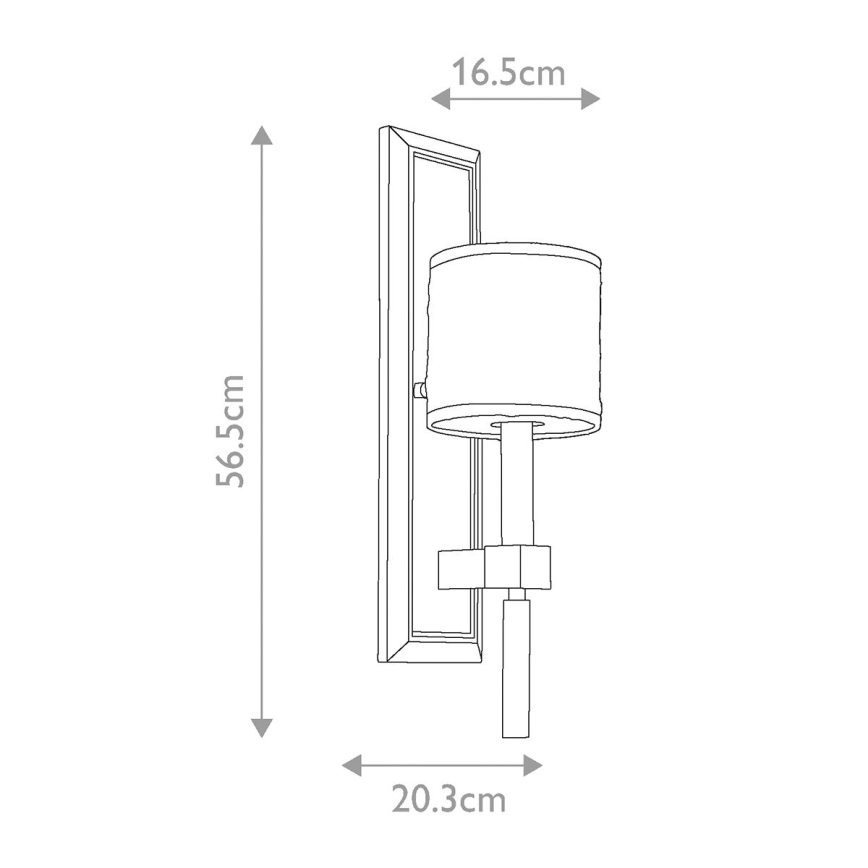 Elstead KL-CELESTIAL1 - Kinkiet CELESTIAL 1xE14/60W/230V
