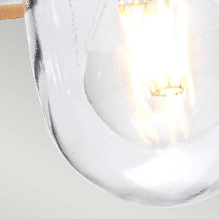 Elstead - Zewnętrzny żyrandol na łańcuchu KLAMPENBORG 1xE27/60W/230V IP44 chrom matowy