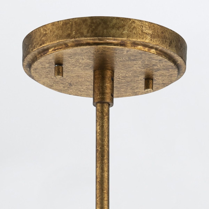 Elstead - Lampa wisząca na pręcie KRISTY 1xE27/40W/230V śr. 15,2 cm miedziana