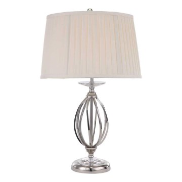 Elstead - Lampa stołowa AEGEAN 1xE27/60W/230V chrom błyszczący