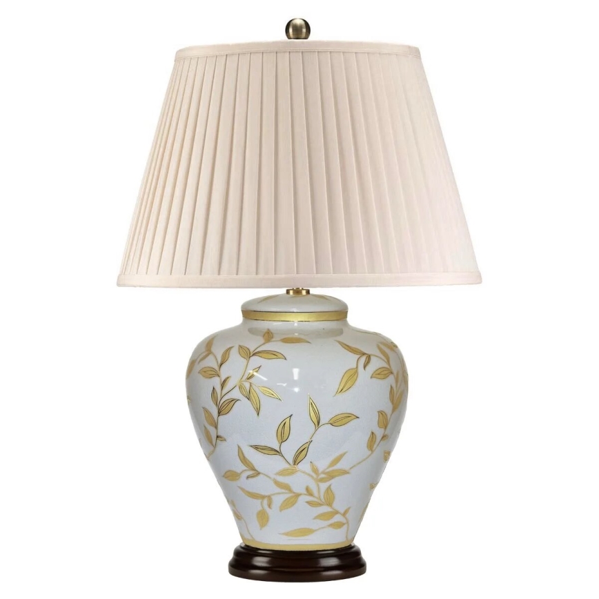 Elstead - Lampa stołowa LEAVES 1xE27/60W/230V