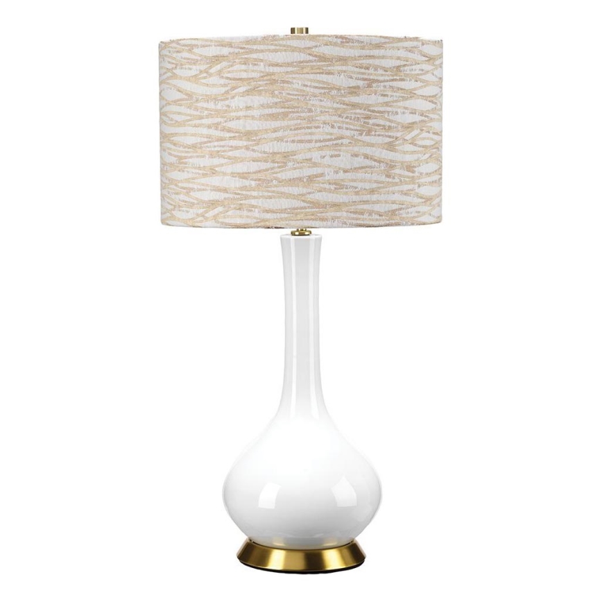Elstead - Lampa stołowa MILO 1xE27/60W/230V beżowy