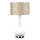 Elstead - Lampa stołowa MILO 1xE27/60W/230V szary/złoty