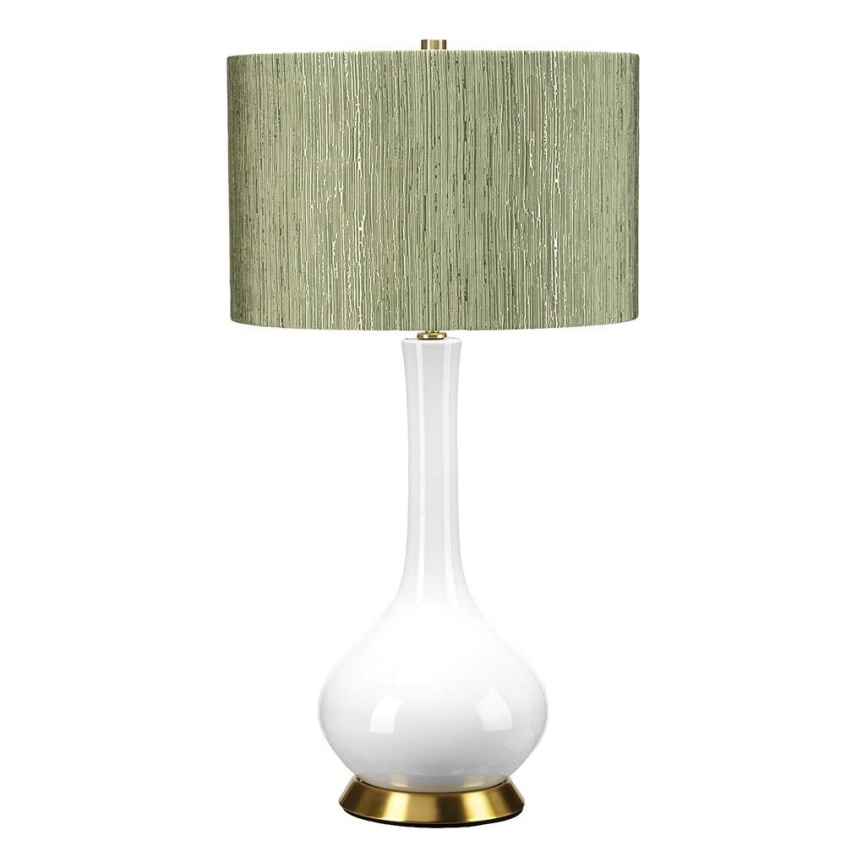 Elstead - Lampa stołowa MILO 1xE27/60W/230V zielony