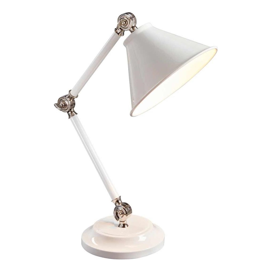 Elstead - Lampa stołowa PROVENCE ELEMENT 1xE27/60W/230V biały