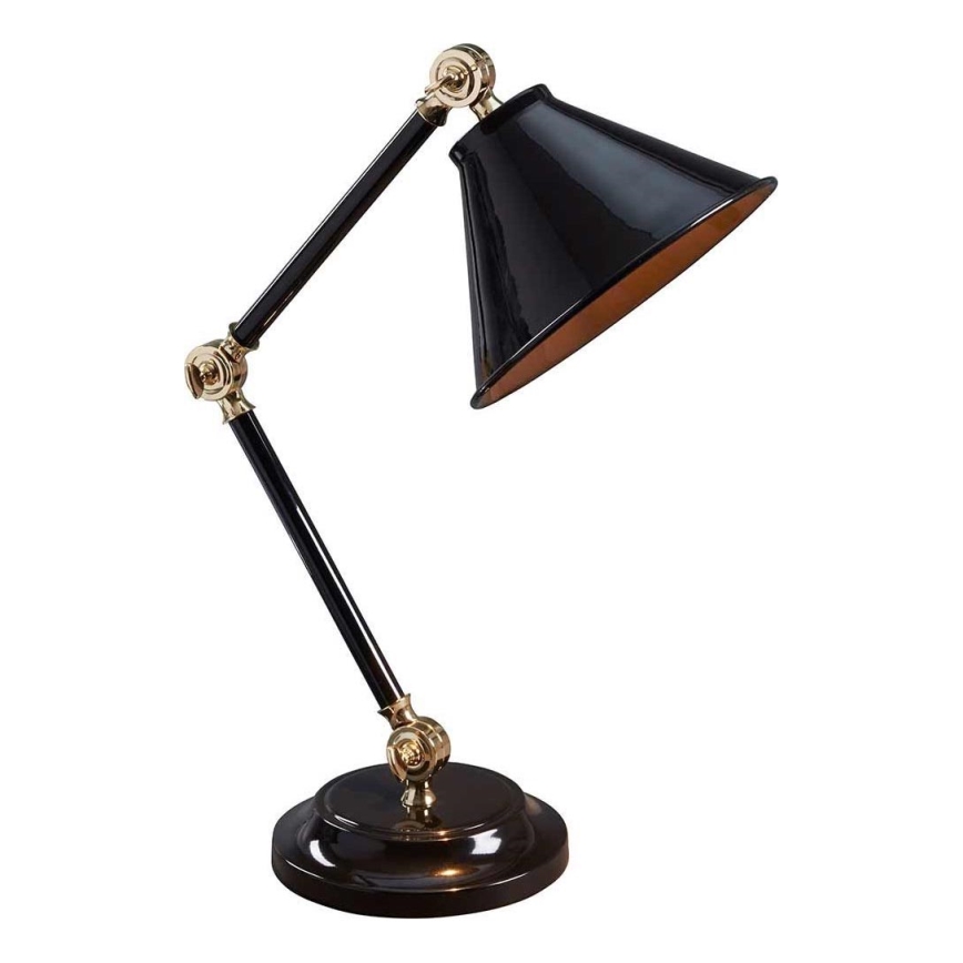 Elstead - Lampa stołowa PROVENCE ELEMENT 1xE27/60W/230V czarny