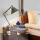 Elstead - Lampa stołowa PROVENCE ELEMENT 1xE27/60W/230V szary