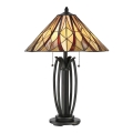 Elstead - Lampa stołowa Tiffany VICTORY 2xE27/60W/230V