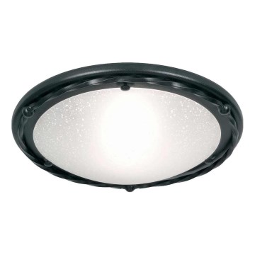 Elstead - Lampa sufitowa PEMBROKE 1xE27/60W/230V czarna