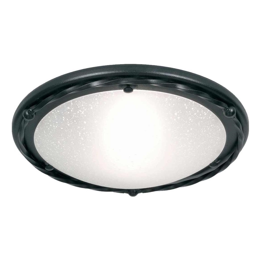 Elstead - Lampa sufitowa PEMBROKE 1xE27/60W/230V czarna