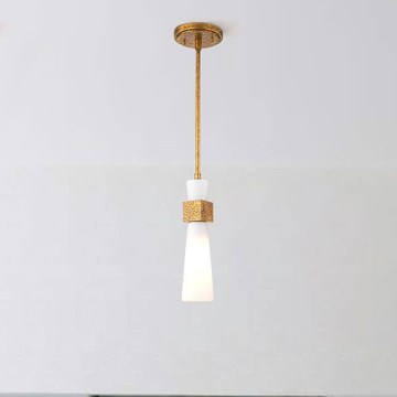 Elstead - Lampa wisząca na pręcie KRISTY 1xE27/40W/230V śr. 15,2 cm miedziana