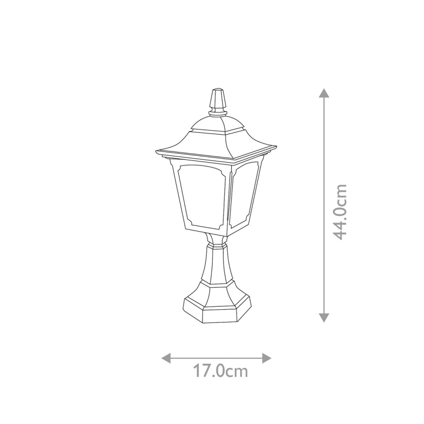 Elstead - Lampa zewnętrzna CHAPEL 1xE27/100W/230V IP44
