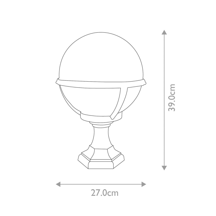 Elstead - Lampa zewnętrzna GLENBEIGH 1xE27/100W/230V IP44