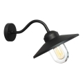 Elstead - Lampa zewnętrzna KLAMPENBORG 1xE27/60W/230V IP44 czarna