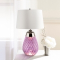 Elstead - LED Lampa stołowa LENA 1xE27/40W/230V + 1xGU10/7W 74 cm różowa