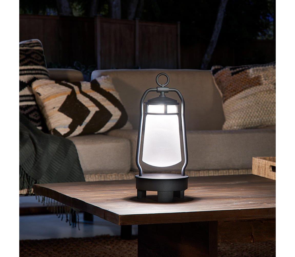 Elstead - LED Zewnętrzna ściemniana lampa z głośnikiem LYNDON LED/3W/230V IP44