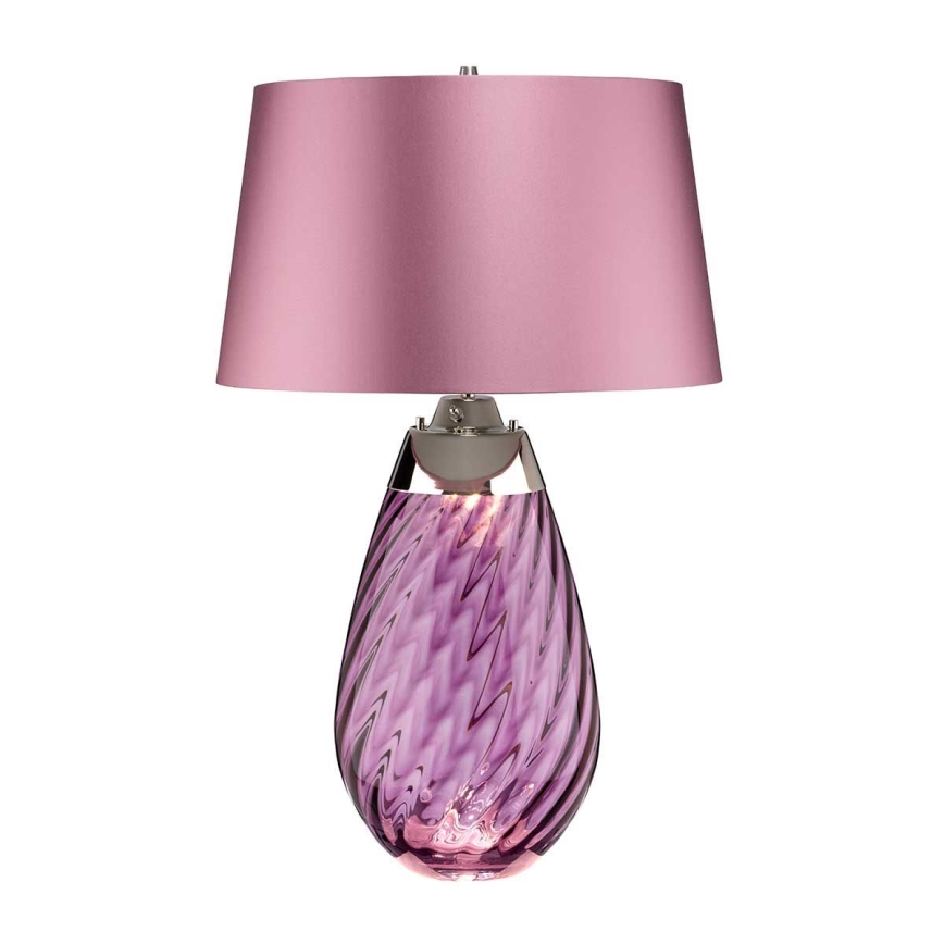 Elstead - LED Lampa stołowa LENA 1xE27/40W/230V + 1xGU10/7W 74 cm różowy