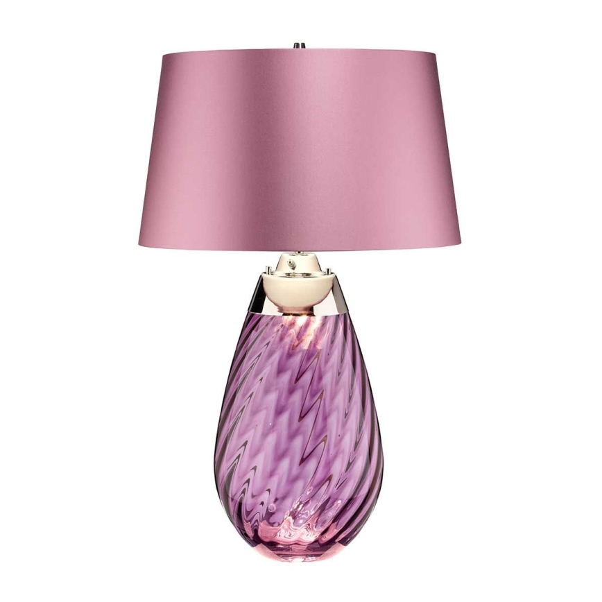 Elstead - LED Lampa stołowa LENA 1xE27/40W/230V + 1xGU10/7W 74 cm różowy