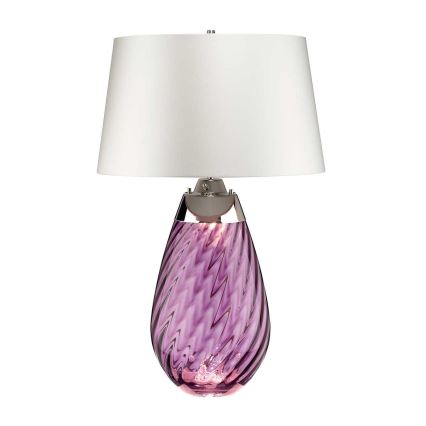 Elstead - LED Lampa stołowa LENA 1xE27/40W/230V + 1xGU10/7W 74 cm różowy/biały