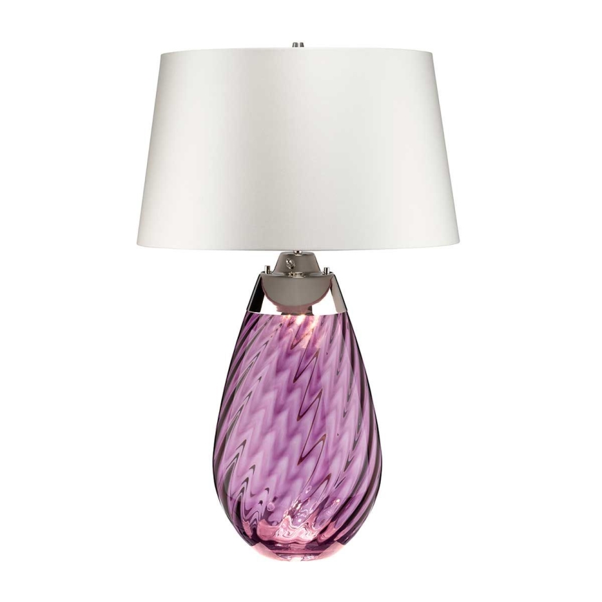 Elstead - LED Lampa stołowa LENA 1xE27/40W/230V + 1xGU10/7W 74 cm różowy/biały