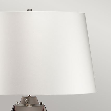 Elstead - LED Lampa stołowa LENA 1xE27/40W/230V + 1xGU10/7W 74 cm różowy/biały