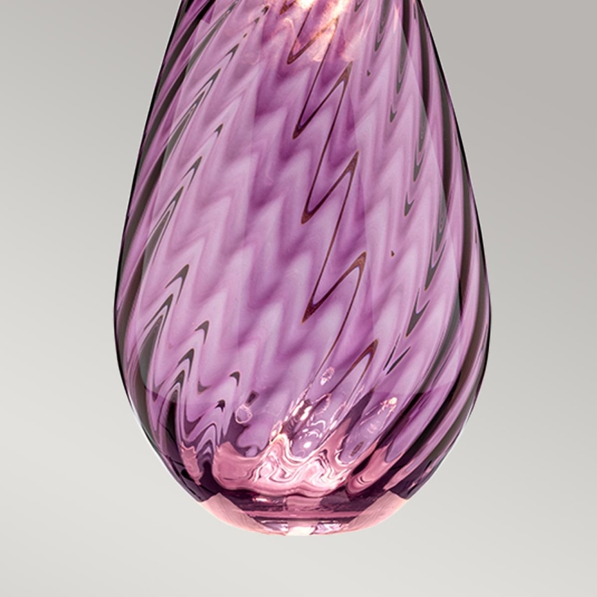 Elstead - LED Lampa stołowa LENA 1xE27/40W/230V + 1xGU10/7W 74 cm różowy/biały