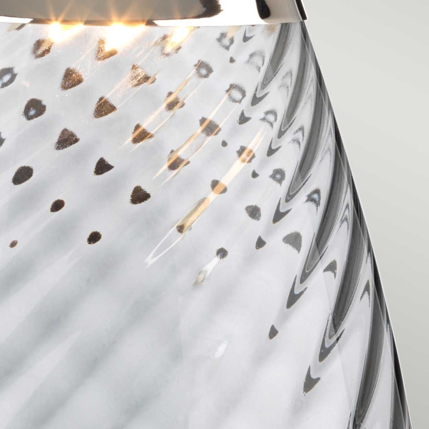 Elstead - LED Lampa stołowa LENA 1xE27/40W/230V + 1xGU10/7W 74 cm szary