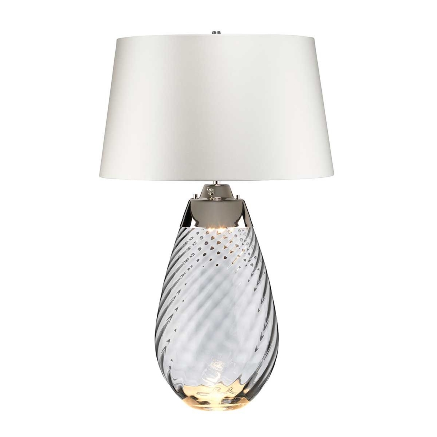 Elstead - LED Lampa stołowa LENA 1xE27/40W/230V + 1xGU10/7W 74 cm biały
