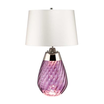 Elstead - LED Lampa stołowa LENA 1xE27/40W/230V + 1xGU10/7W 74 cm różowa