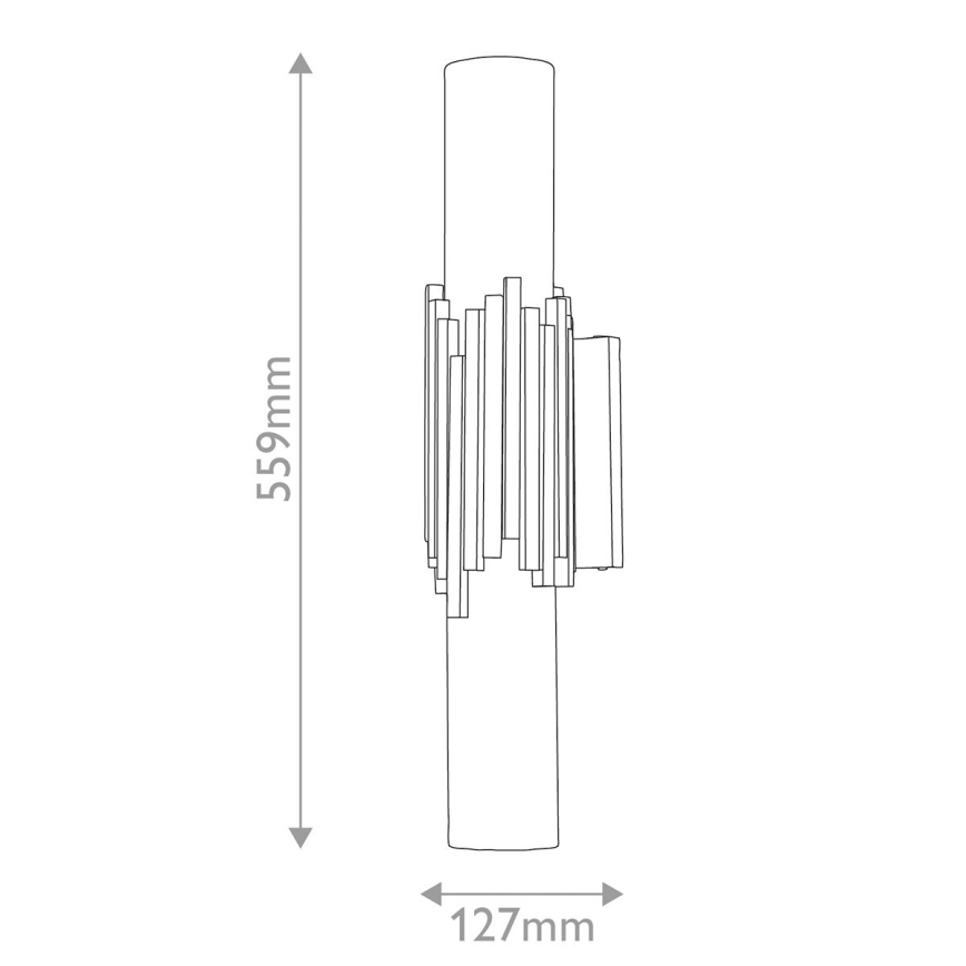 Elstead - Kinkiet łazienkowy LED MARVELE 2xG9/4W/230V IP44