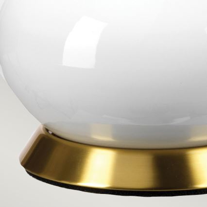 Elstead - Lampa stołowa MILO 1xE27/60W/230V szary