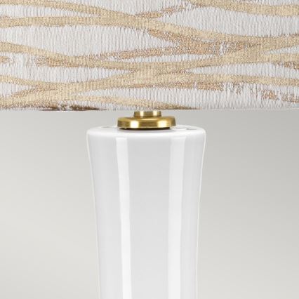 Elstead - Lampa stołowa MILO 1xE27/60W/230V beżowy