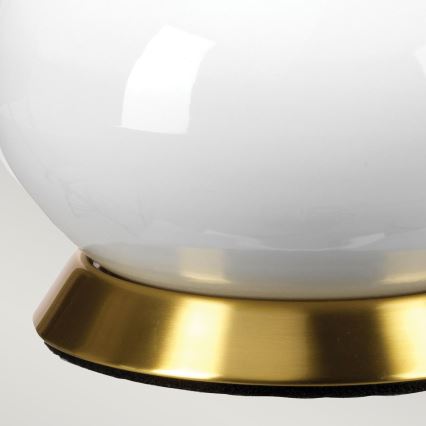 Elstead - Lampa stołowa MILO 1xE27/60W/230V beżowy