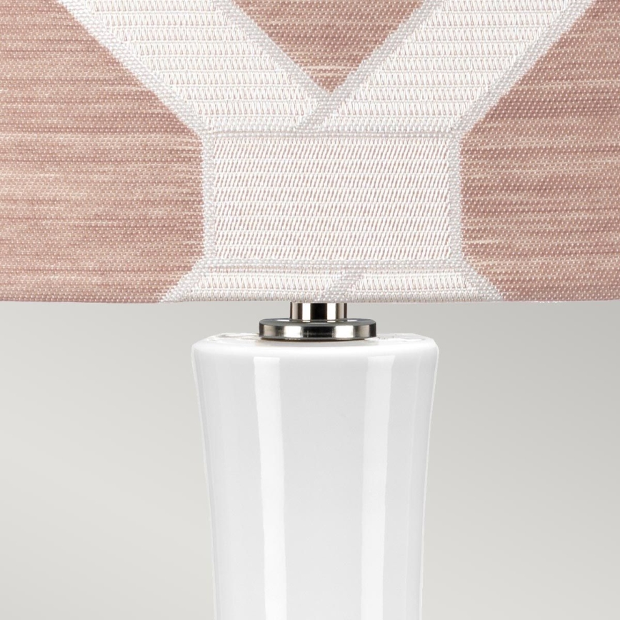 Elstead - Lampa stołowa MILO 1xE27/60W/230V różowy
