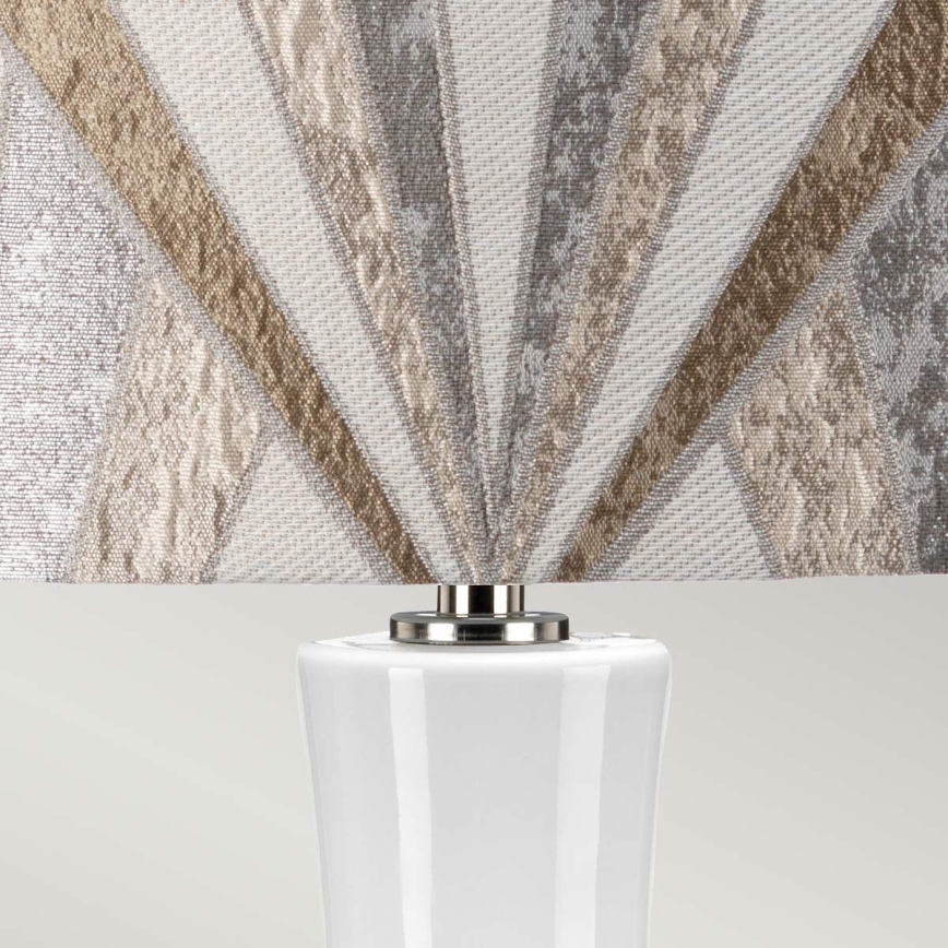 Elstead - Lampa stołowa MILO 1xE27/60W/230V szary/brązowy
