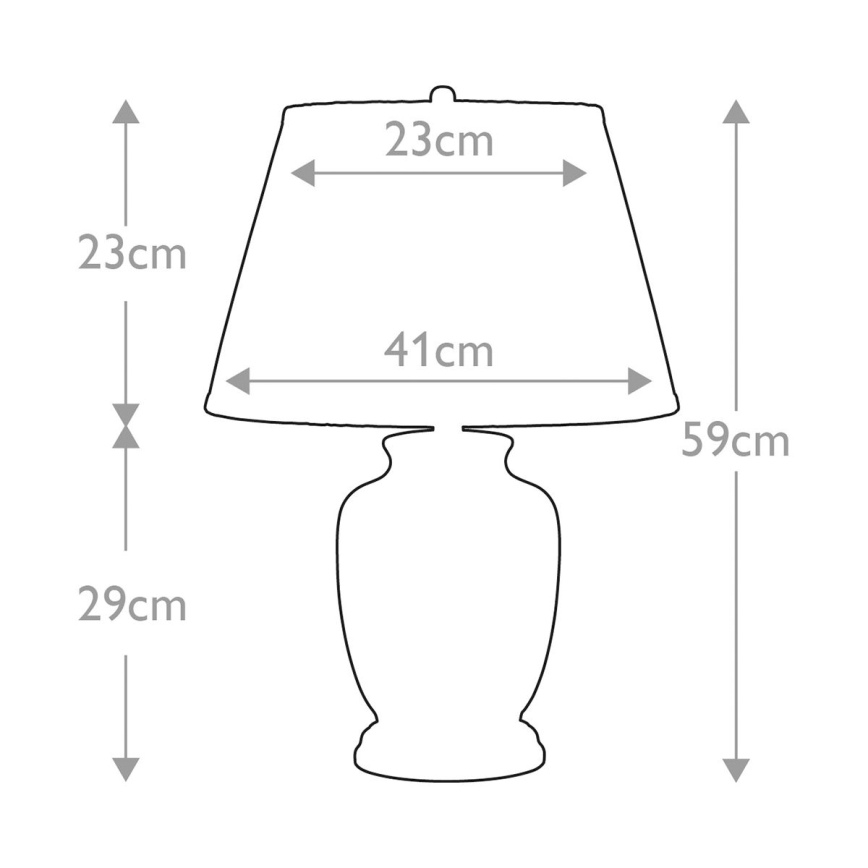 Elstead - Lampa stołowa MORRIS 1xE27/60W/230V