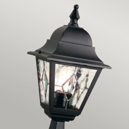 Elstead NR3-BLK - Lampa zewnętrzna NORFOLK 1xE27/100W/230V IP43