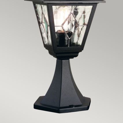 Elstead NR3-BLK - Lampa zewnętrzna NORFOLK 1xE27/100W/230V IP43