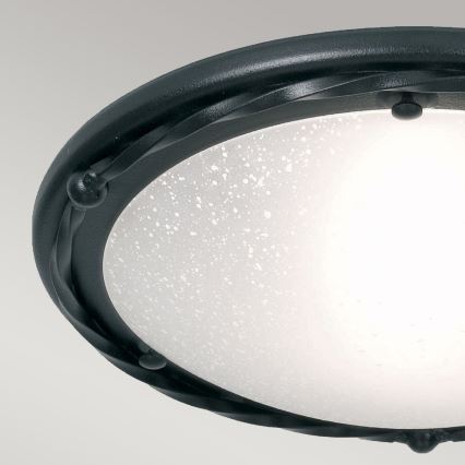 Elstead - Lampa sufitowa PEMBROKE 1xE27/60W/230V czarna
