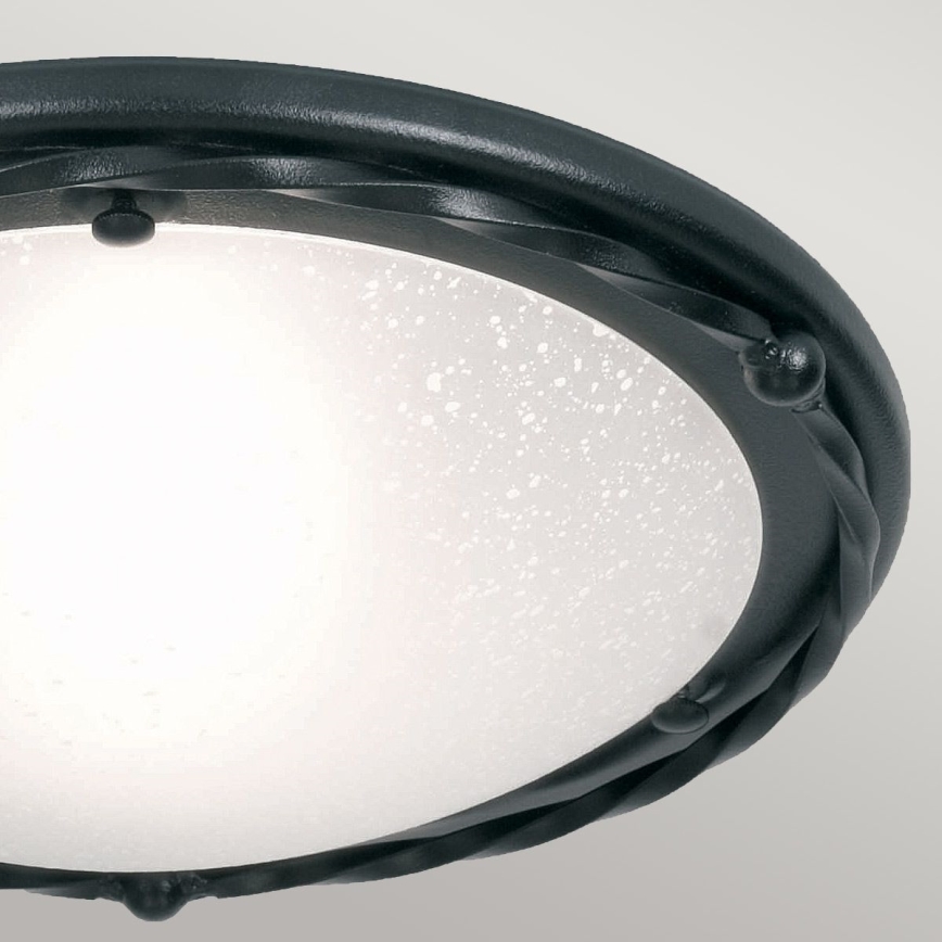 Elstead - Lampa sufitowa PEMBROKE 1xE27/60W/230V czarna
