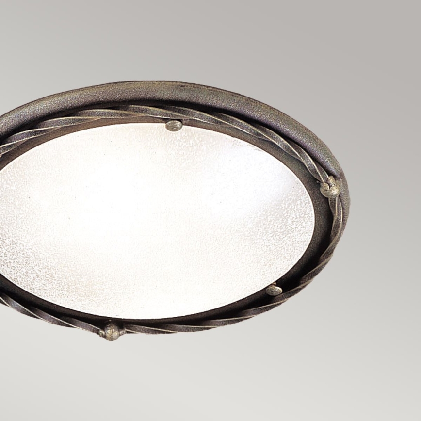 Elstead - Lampa sufitowa PEMBROKE 1xE27/60W/230V mosiądz