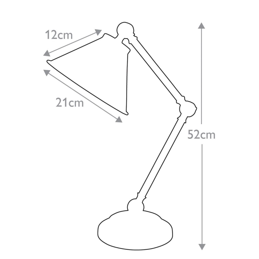 Elstead - Lampa stołowa PROVENCE ELEMENT 1xE27/60W/230V czarny