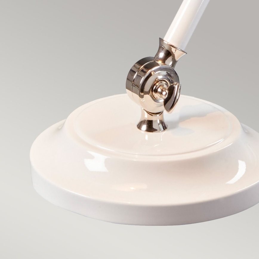 Elstead - Lampa stołowa PROVENCE ELEMENT 1xE27/60W/230V biały