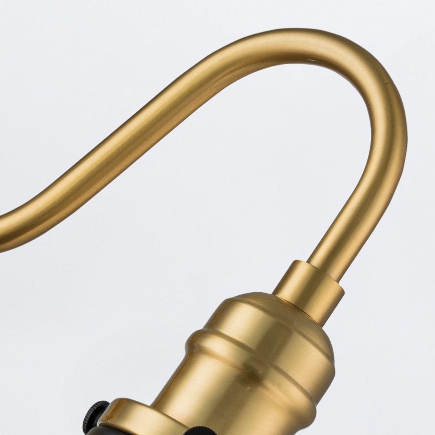 Elstead PV1-AB-MB - Kinkiet PROVENCE 1xE27/60W/230V złoty/czarny