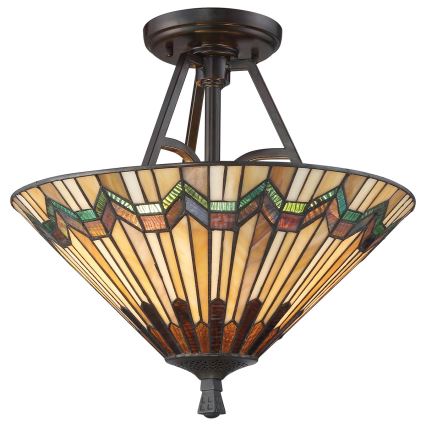 Elstead - Żyrandol natynkowy ALCOTT 2xE27/60W/230V