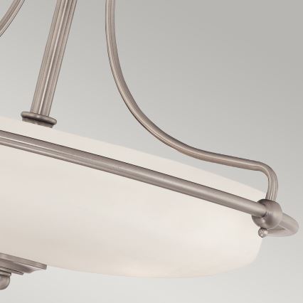 Elstead - Żyrandol natynkowy GRIFFIN 4xE27/100W/230V matowy chrom