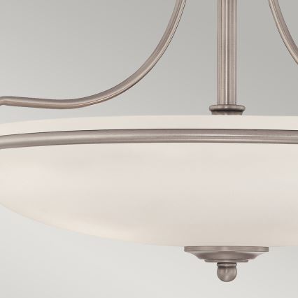 Elstead - Żyrandol natynkowy GRIFFIN 4xE27/100W/230V matowy chrom
