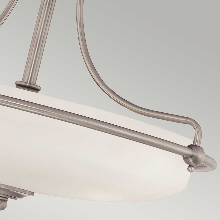 Elstead - Żyrandol natynkowy GRIFFIN 3xE27/100W/230V matowy chrom