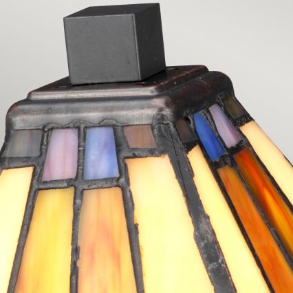 Elstead - Lampa stołowa Tiffany HOLMES 1xE14/25W/230V